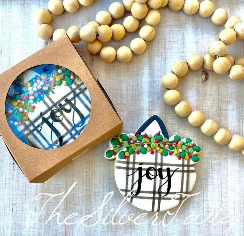 Custom decorated cookies